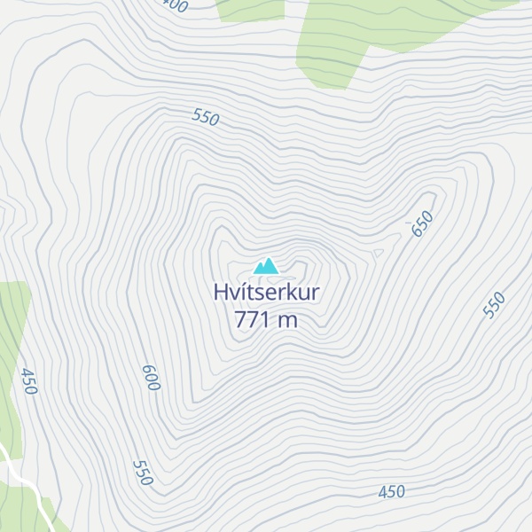 Map of Hvítserkur