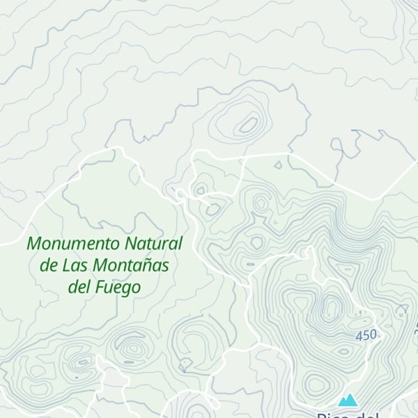 Map of Montaña del Balcón