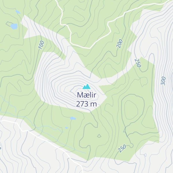Map of Mælir