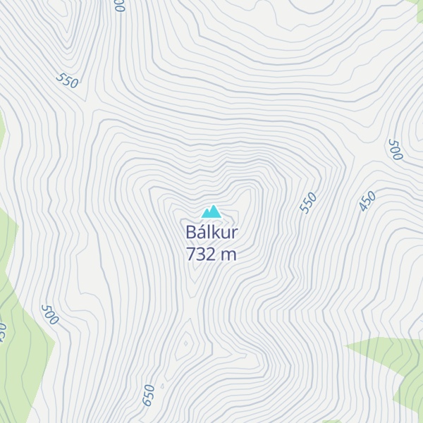 Map of Bálkur