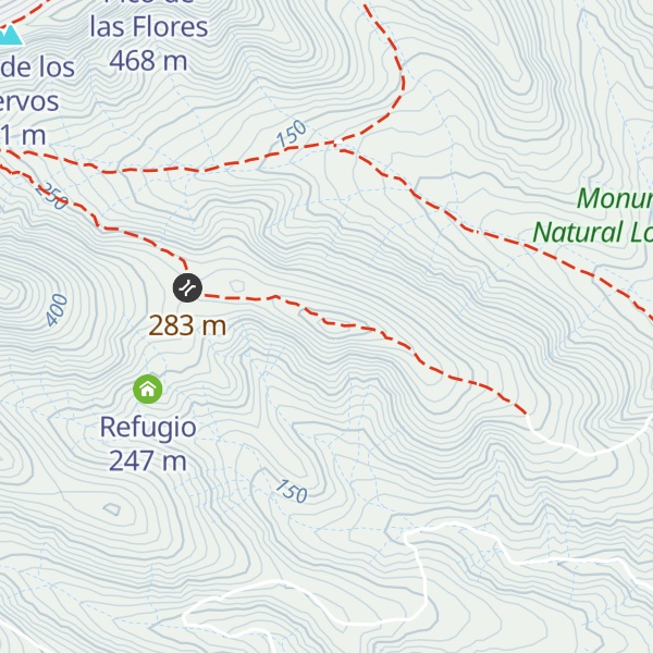 Map of Morro de la Loma del Pozo