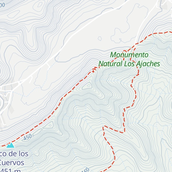 Map of Pico de la Oveja