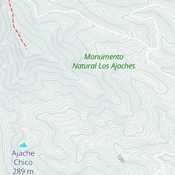 Map of Lomo Blanco