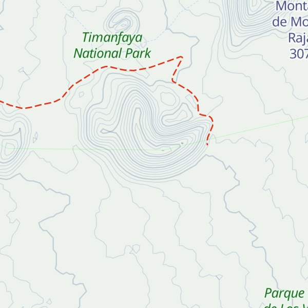Map of Montaña Tremesana