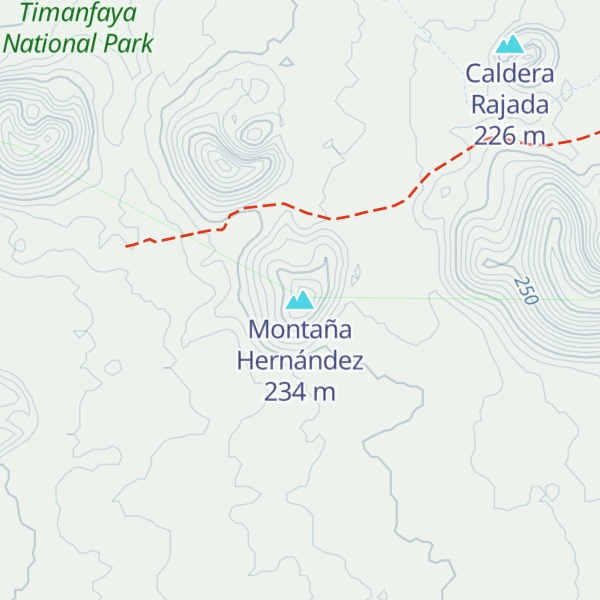 Map of Montaña Hernández
