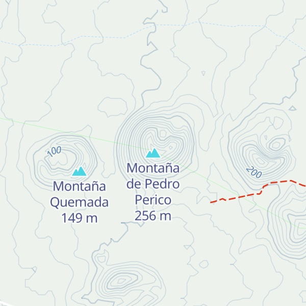 Map of Montaña de Pedro Perico