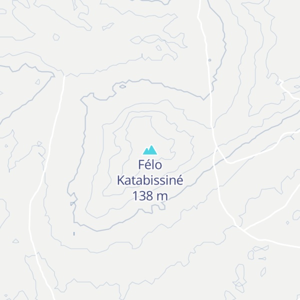 Map of Félo Katabissiné