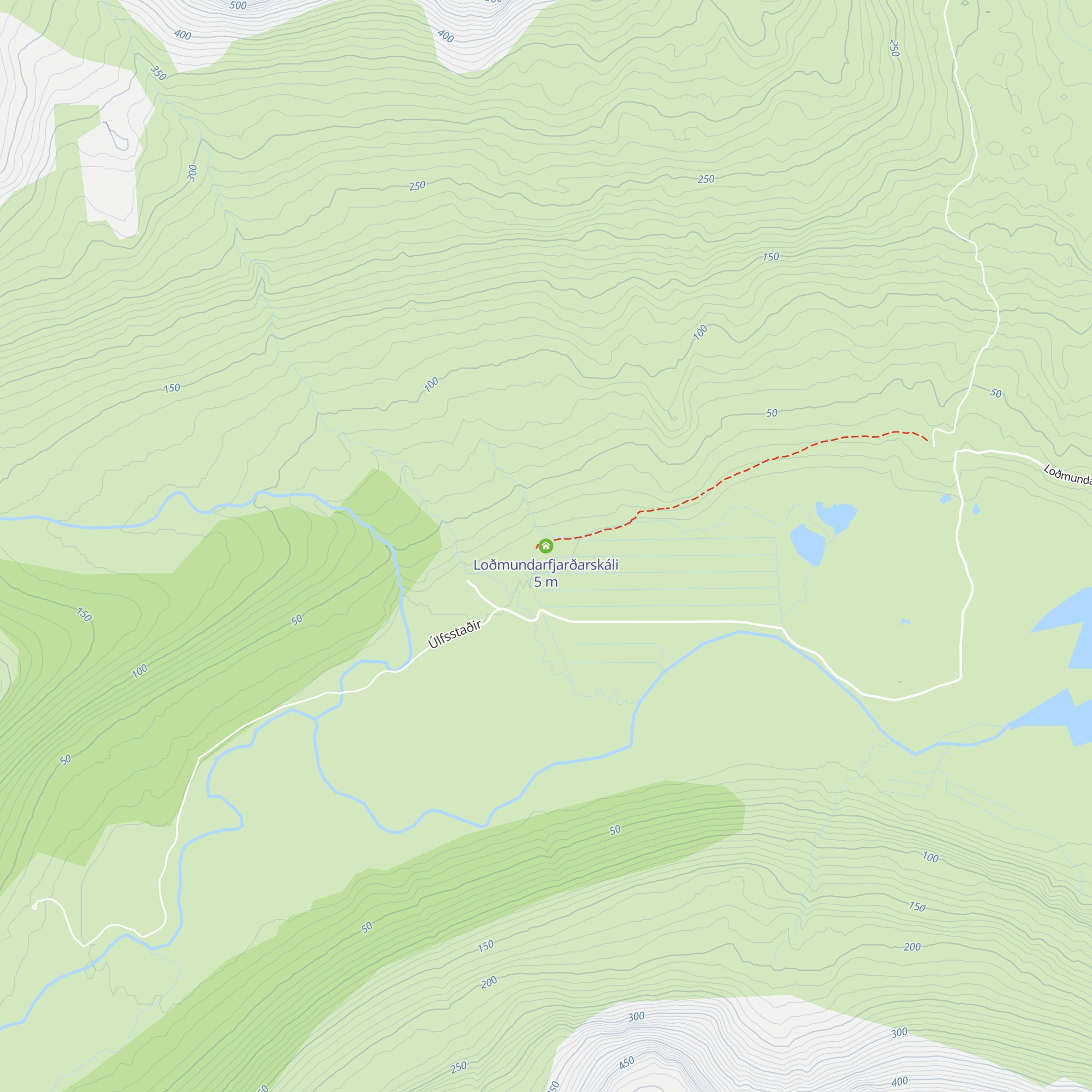 Loðmundarfjarðarskáli map