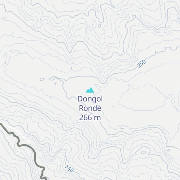 Map of Dongol Rondè