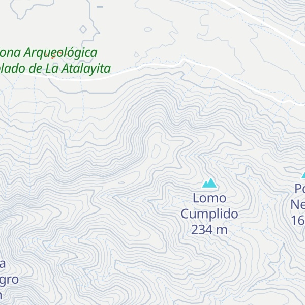 Map of Morro Redondo