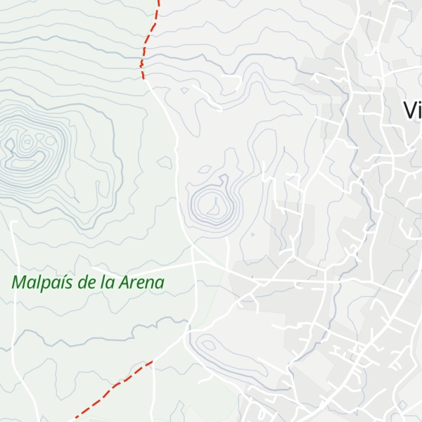 Map of Montaña de los Saltos