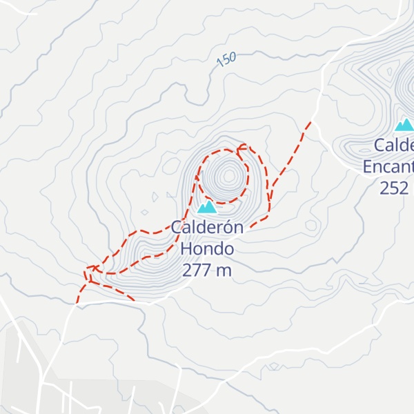 Map of Calderón Hondo