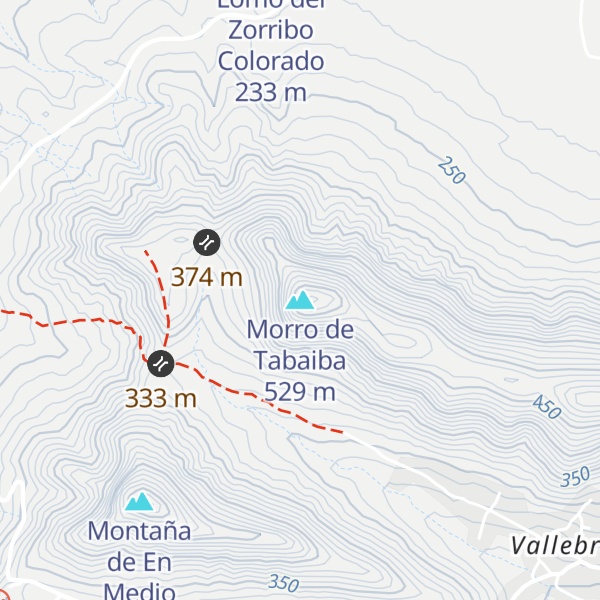 Map of Morro de Tabaiba