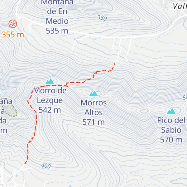 Map of Morros Altos