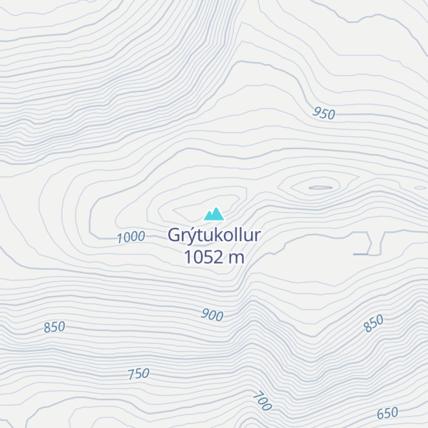 Map of Grýtukollur