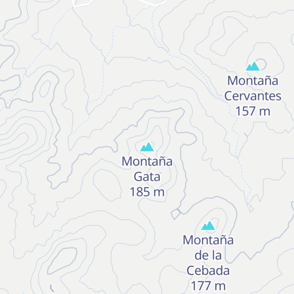 Map of Montaña Gata
