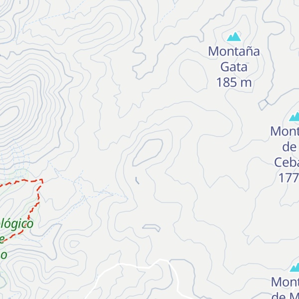Map of Lomo Cumplido