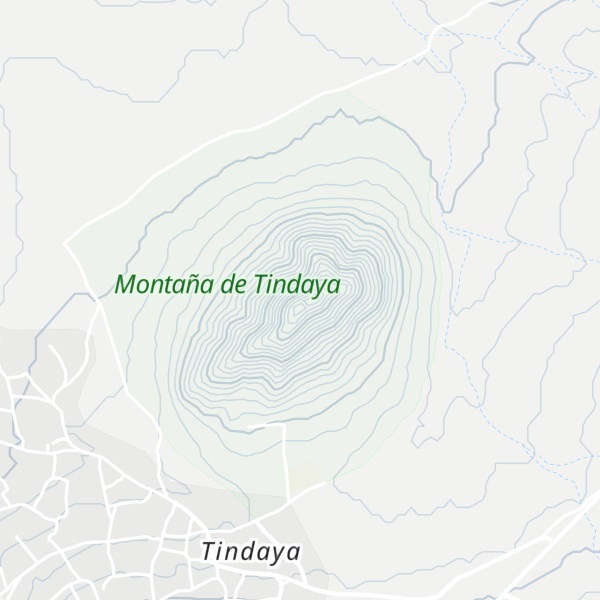 Map of Tindaya