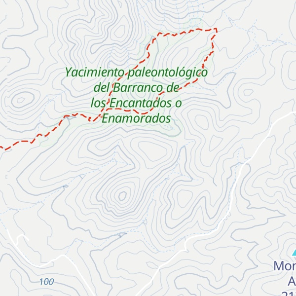 Map of Cabezón Lomo de Muley