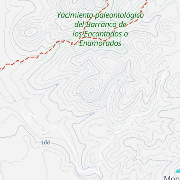 Map of Montaña Prieta