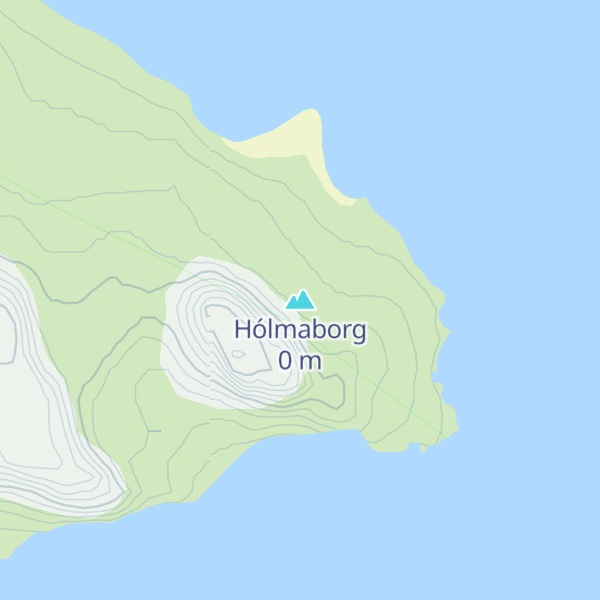 Map of Hólmaborg