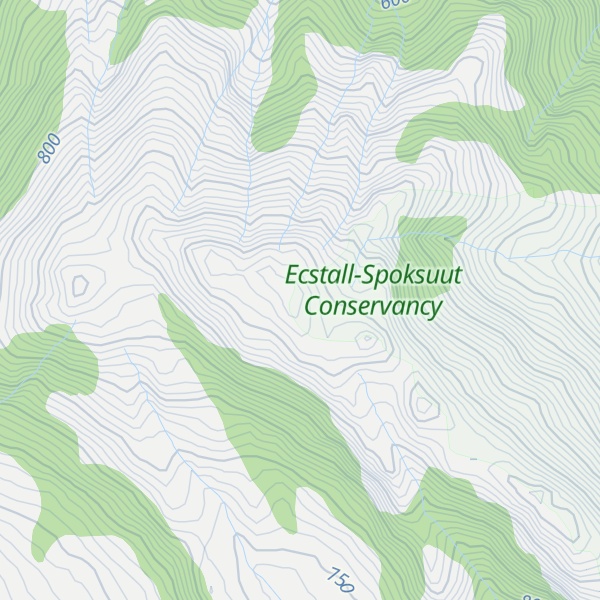 Map of Mount Dodge