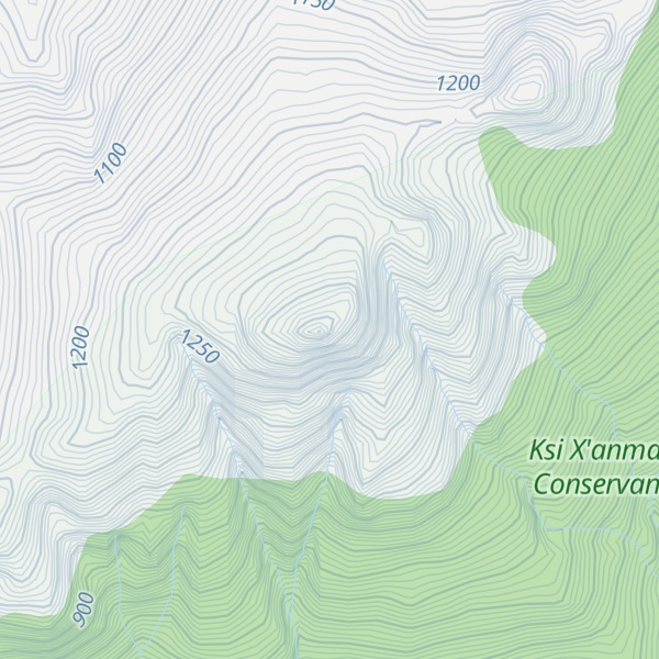 Map of Xk'aat'aapgwit