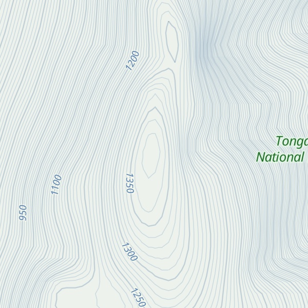 Map of Treble Mountain