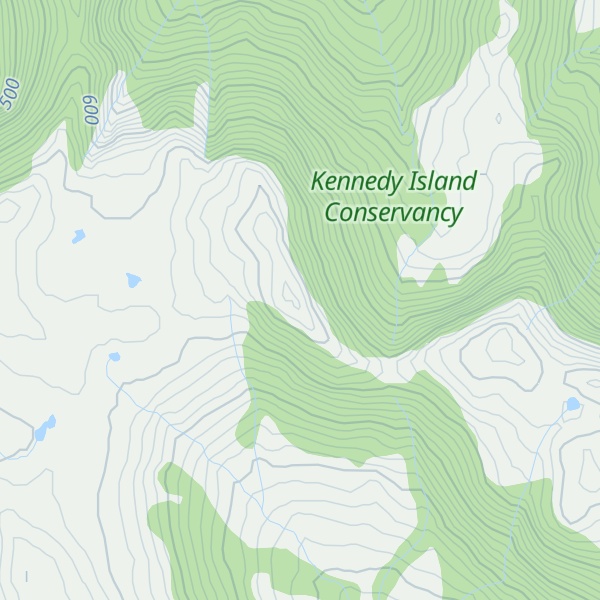 Map of Elizabeth Peak