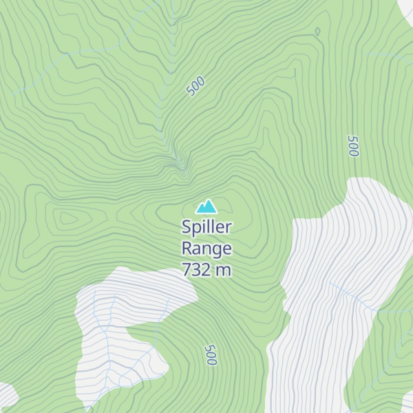 Map of Spiller Range