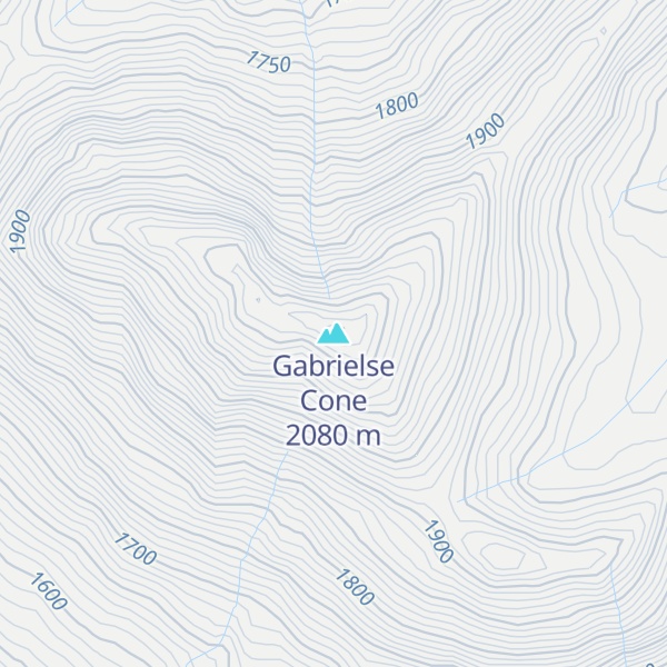 Map of Gabrielse Cone