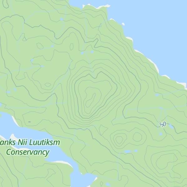 Map of End Hill