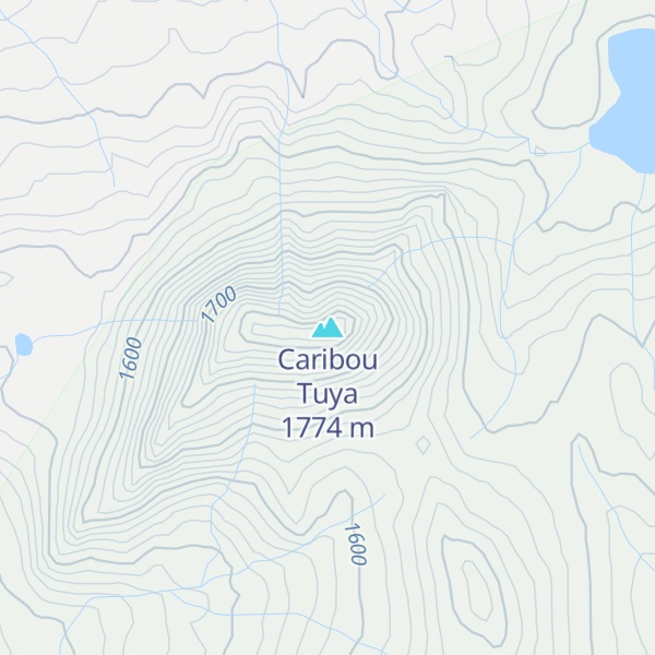 Map of Caribou Tuya