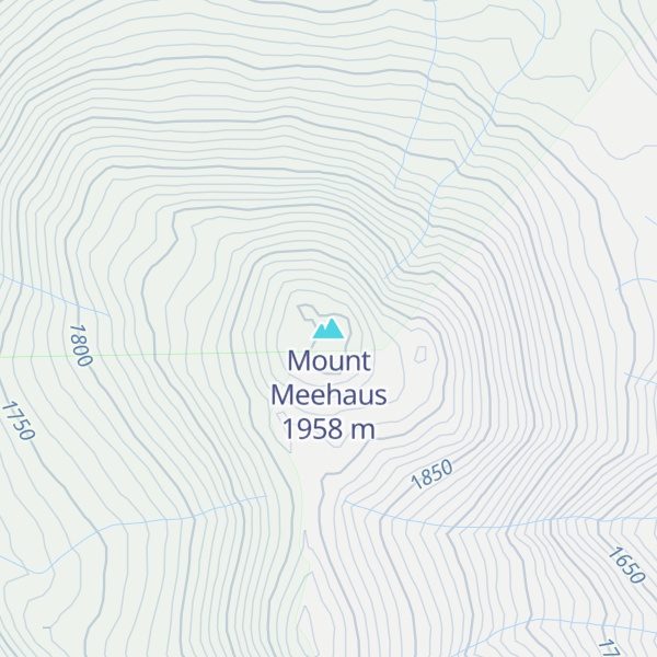 Map of Mount Meehaus
