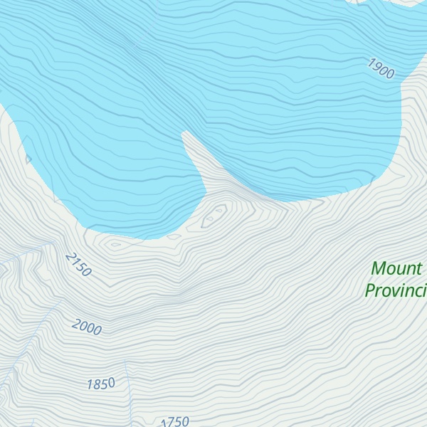 Map of Kounugu Mountain