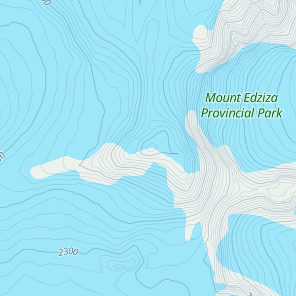 Map of Ice Peak