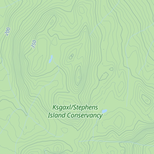 Map of Mount Stephens