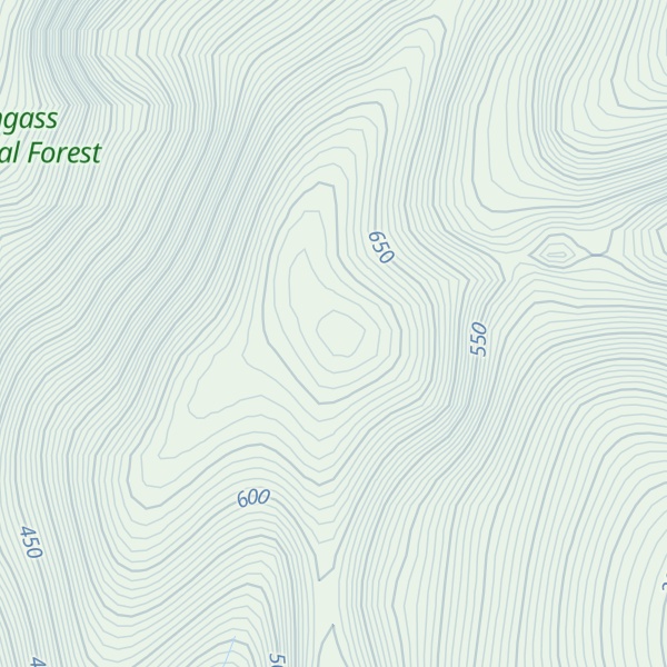 Map of Shed Mountain