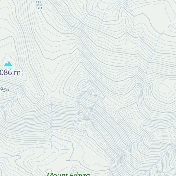 Map of Yagi Ridge