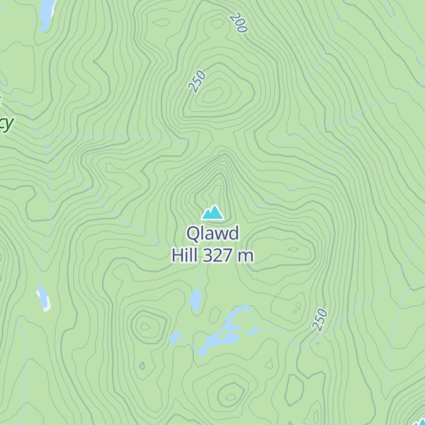 Map of Qlawd Hill