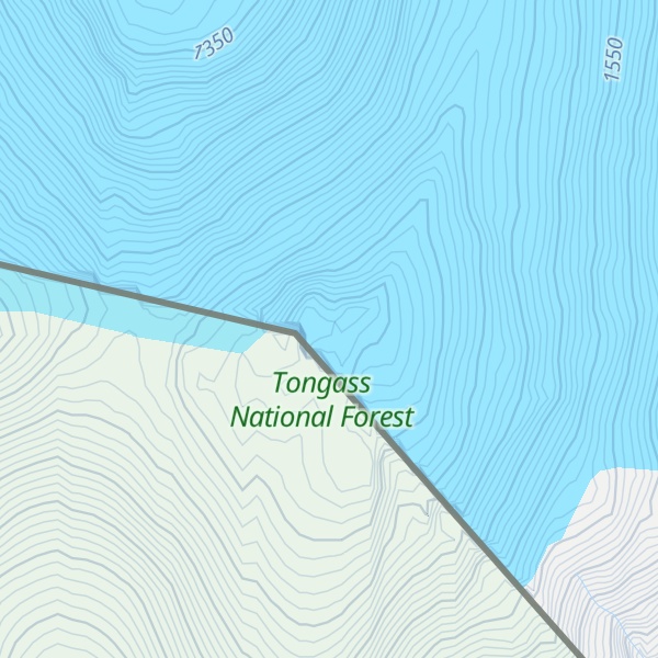 Map of Mount Stoeckl
