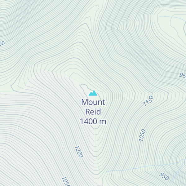 Map of Mount Reid
