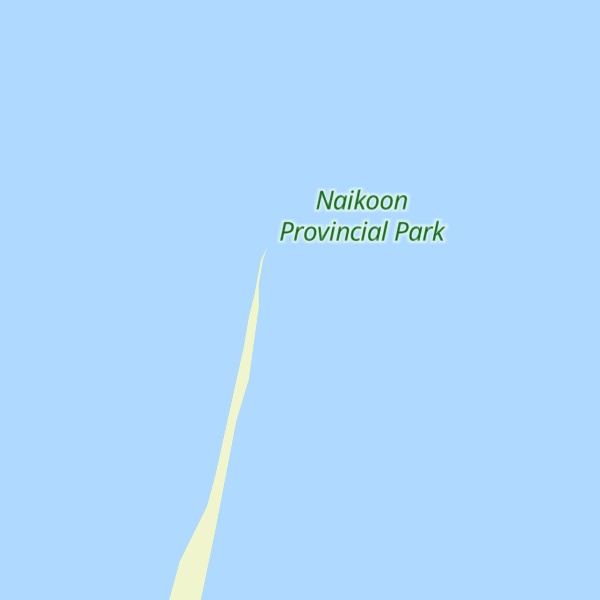 Map of Rose Spit