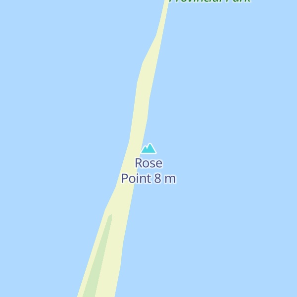 Map of Rose Point