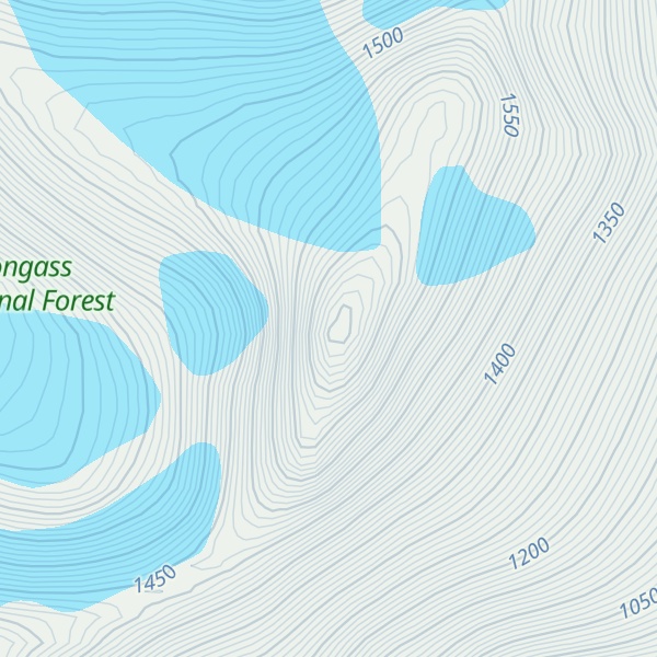 Map of Black Crag