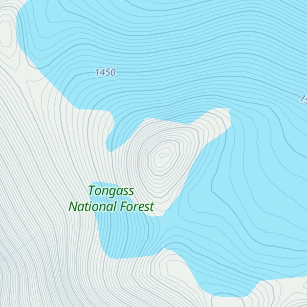 Map of Cone Mountain
