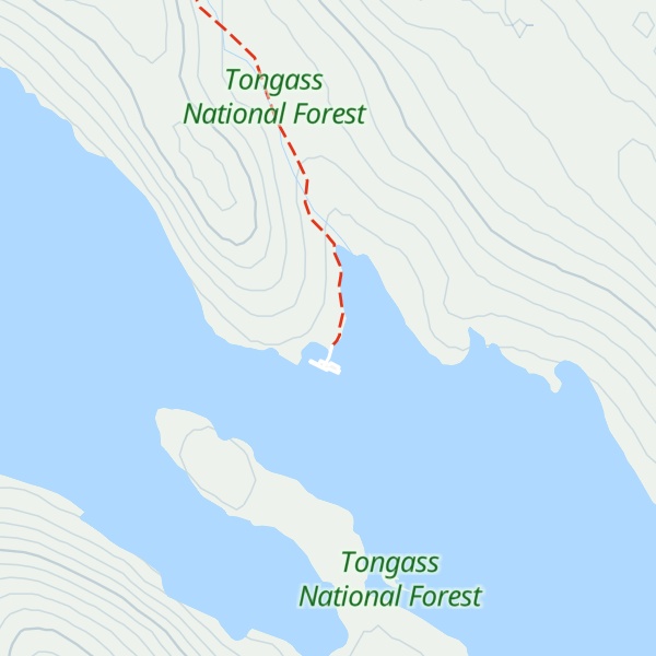Map of Yes Bay Lodge