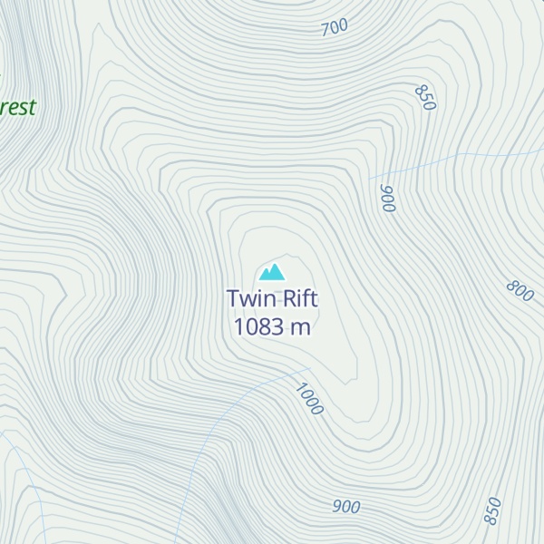 Map of Twin Rift
