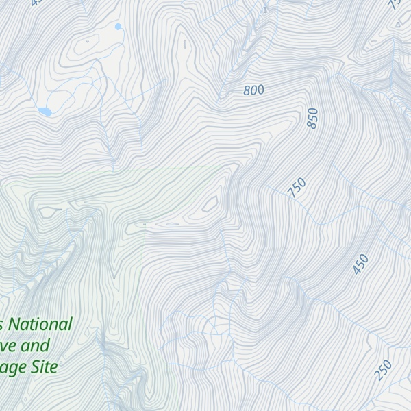 Map of Mount Laysen