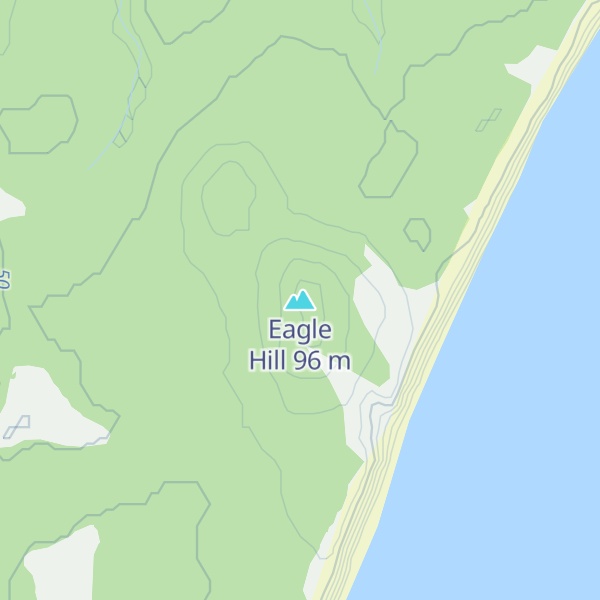Map of Eagle Hill